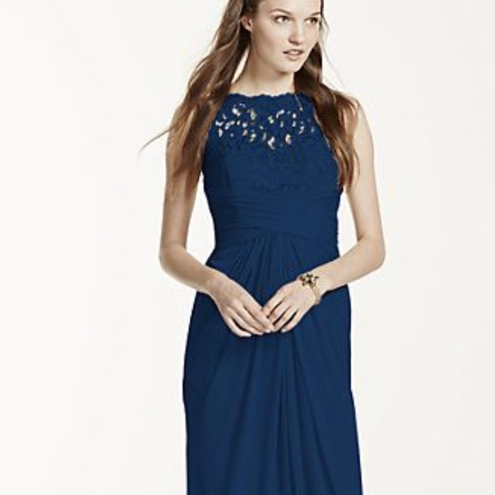 David bridal dress in a size 8
